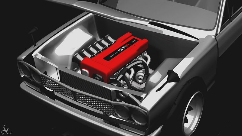 Illustration for article titled HakoSunny 2600GT-R